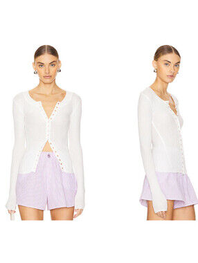 Free People x Intimately FP Going Places Cardi In Ivory size S NWT